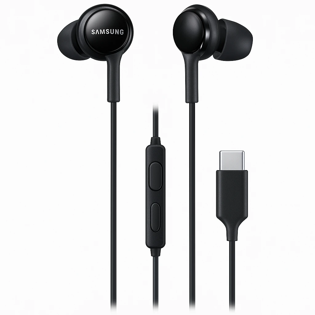 Samsung EO-IC100 - Auriculares internos con micro - en oreja - cableado - USB-C - negro