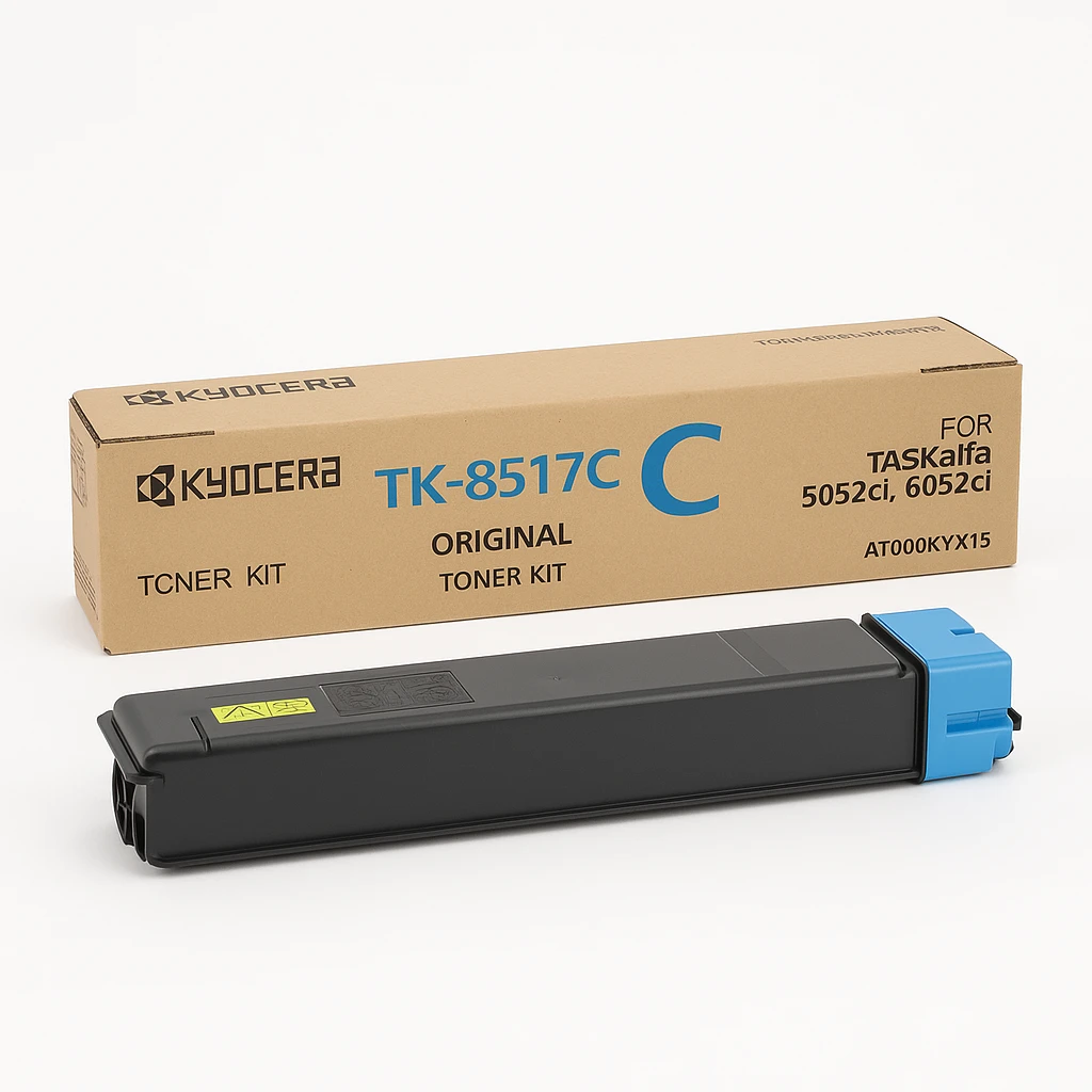 Kyocera TK 8517C - Cián - original - cartucho de tóner - para TASKalfa 5052ci, 6052ci