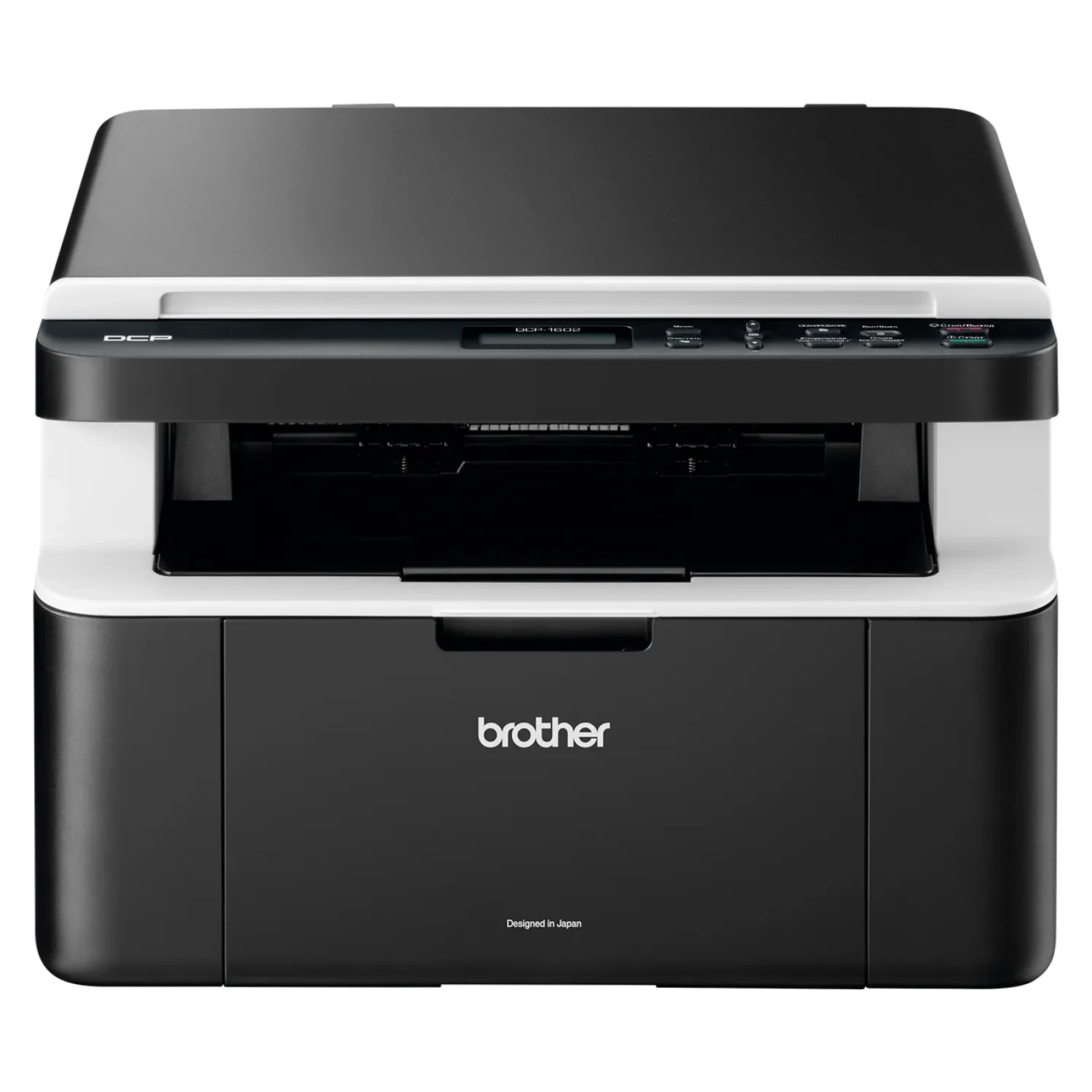 Brother DCP-1602 - Multifuncional laser monocromatica - Imprime, copia y escanea - 21ppm - 2 x USB host - ciclo mensual de impresion: 10,000 paginas