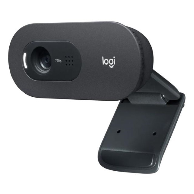 Logitech C505 - Webcam - color - 720p - focal fijado - audio - USB