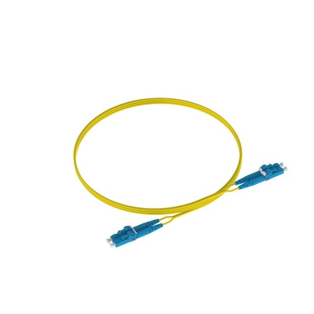 Panduit Opti-Core - Cable de interconexión - modo simple LC (M) a modo sencillo SC (M) - 2 m - fibra óptica - impresión a dos caras - 9/125 micrones - OS1/OS2 - sin halógenos - amarillo