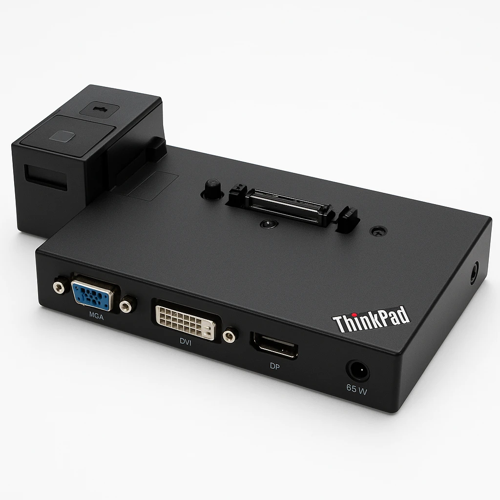 Lenovo ThinkPad Pro Dock - Duplicador de puerto - VGA, DVI, DP - 65 vatios - Italia