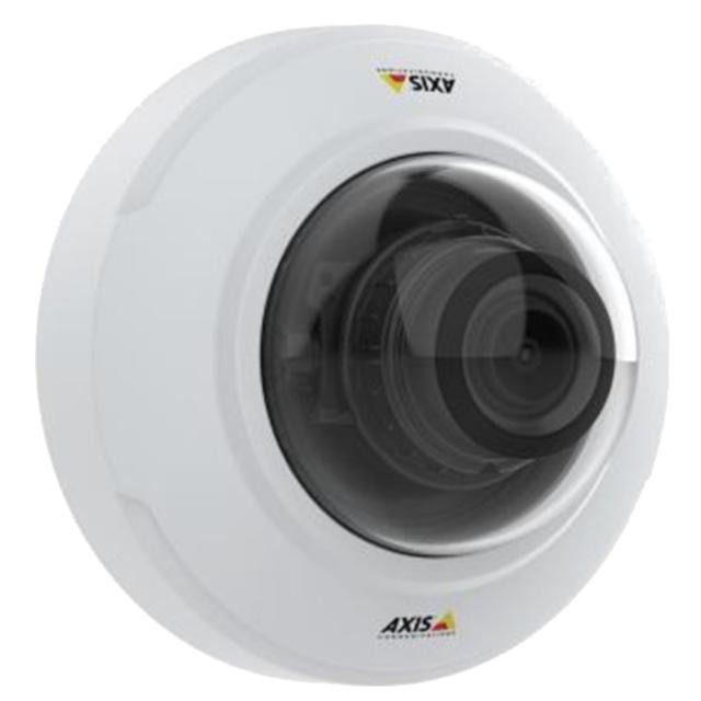 AXIS M42 Network Camera Series M4216-V - Cámara de vigilancia de red - cúpula - color (Día y noche) - 2304 x 1728 - iris fijo - vari-focal - audio - LAN 10/100 - H.264, MPEG-4, AVC, HEVC, H.2