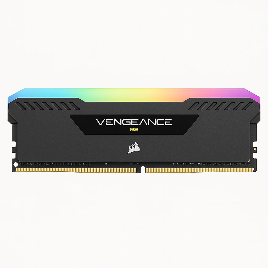 CORSAIR Vengeance RGB RS - DDR4 - módulo - 16 GB - DIMM de 288 contactos - 3200 MHz / PC4-25600 - CL16 - 1.35 V - sin búfer - no ECC - negro