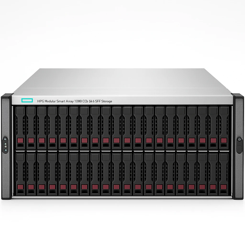 HPE Modular Smart Array 1060 12Gb SAS SFF Storage - 6th Generation - orden unidad de disco duro - 0 TB - 24 compartimentos (SAS-3) - SAS 12Gb/s (externo) - montaje en bastidor - 2U