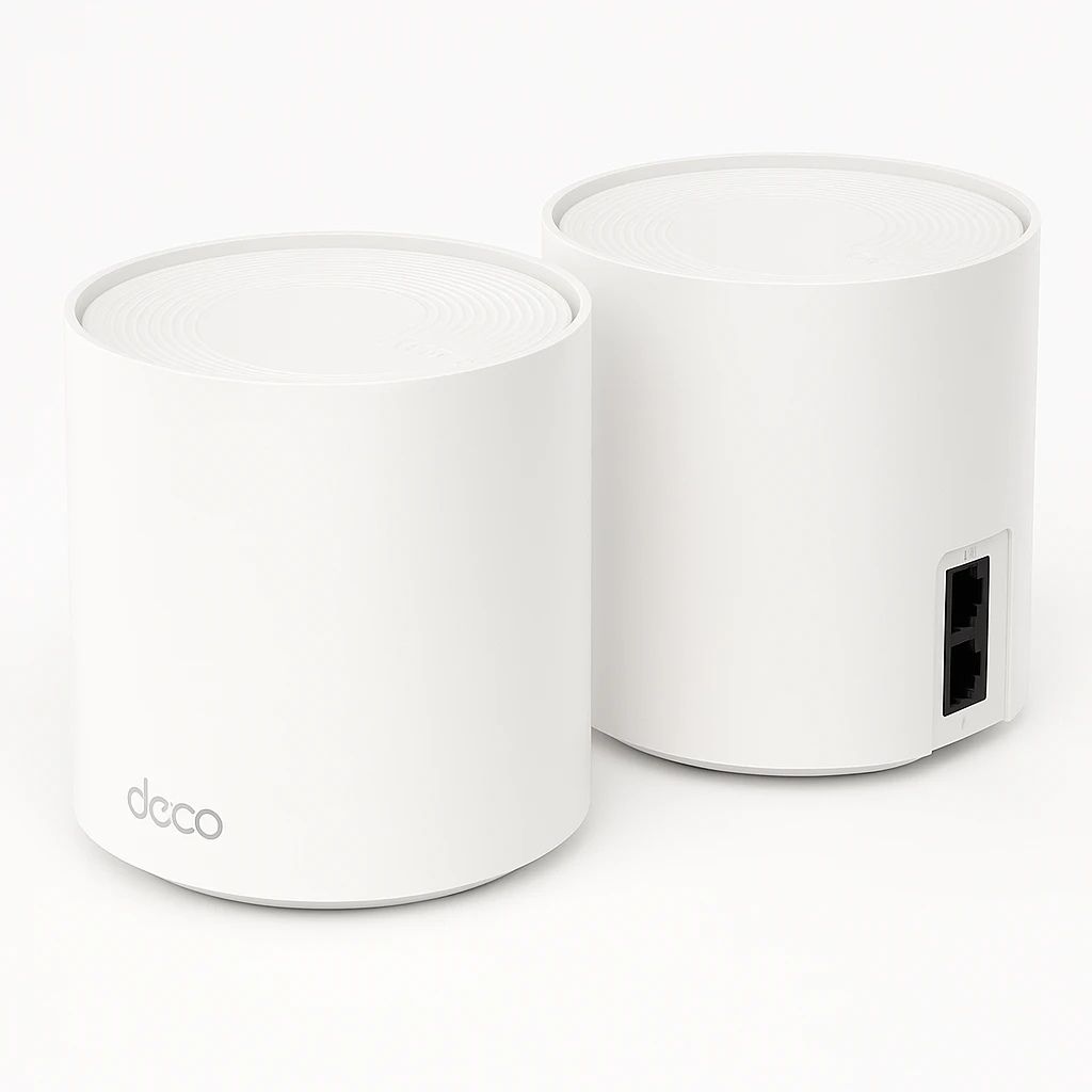 TP-LINK Deco X20 V2 - Sistema Wi-Fi - (2 enrutadores) - hasta 370 m² - malla 1GbE - Wi-Fi 6 - Doble banda