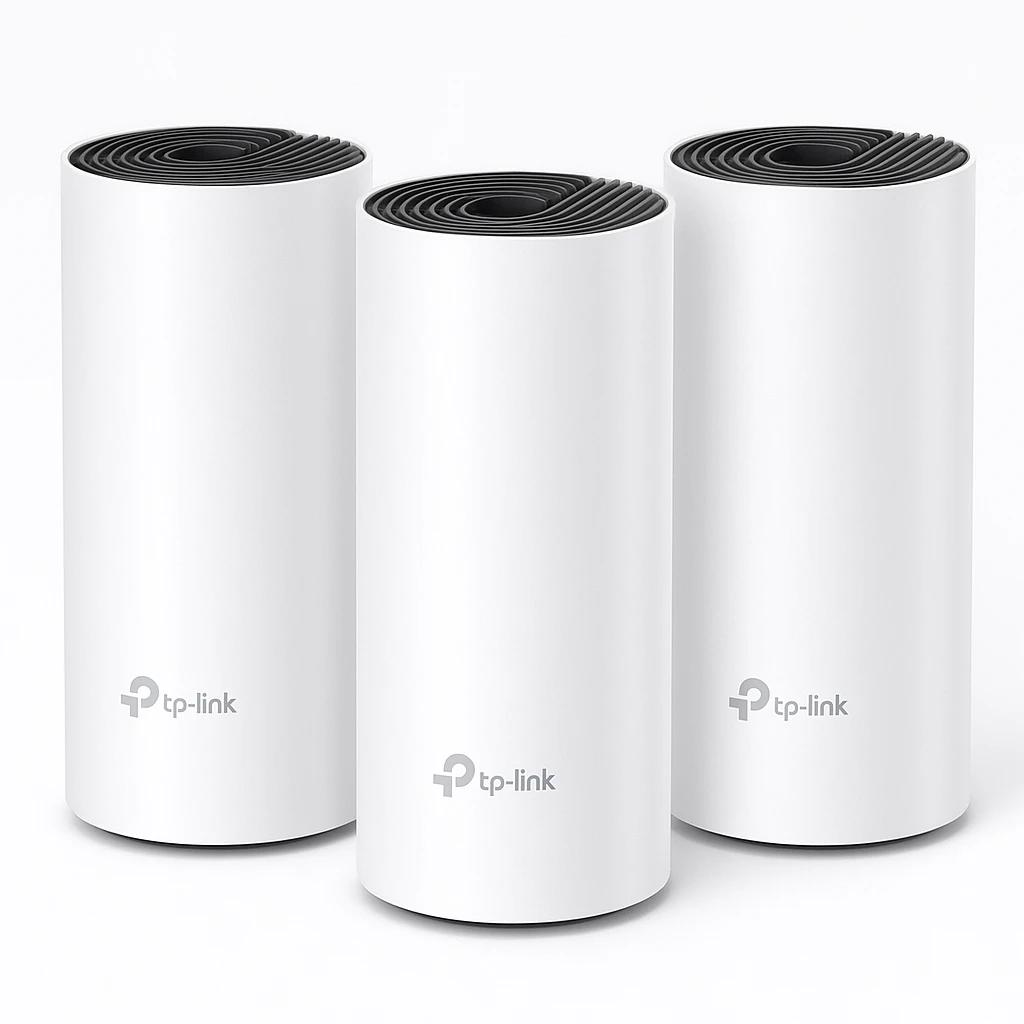 TP-LINK DECO M4 - Sistema Wi-Fi - (3 enrutadores) - malla 1GbE - Wi-Fi 5 - Doble banda