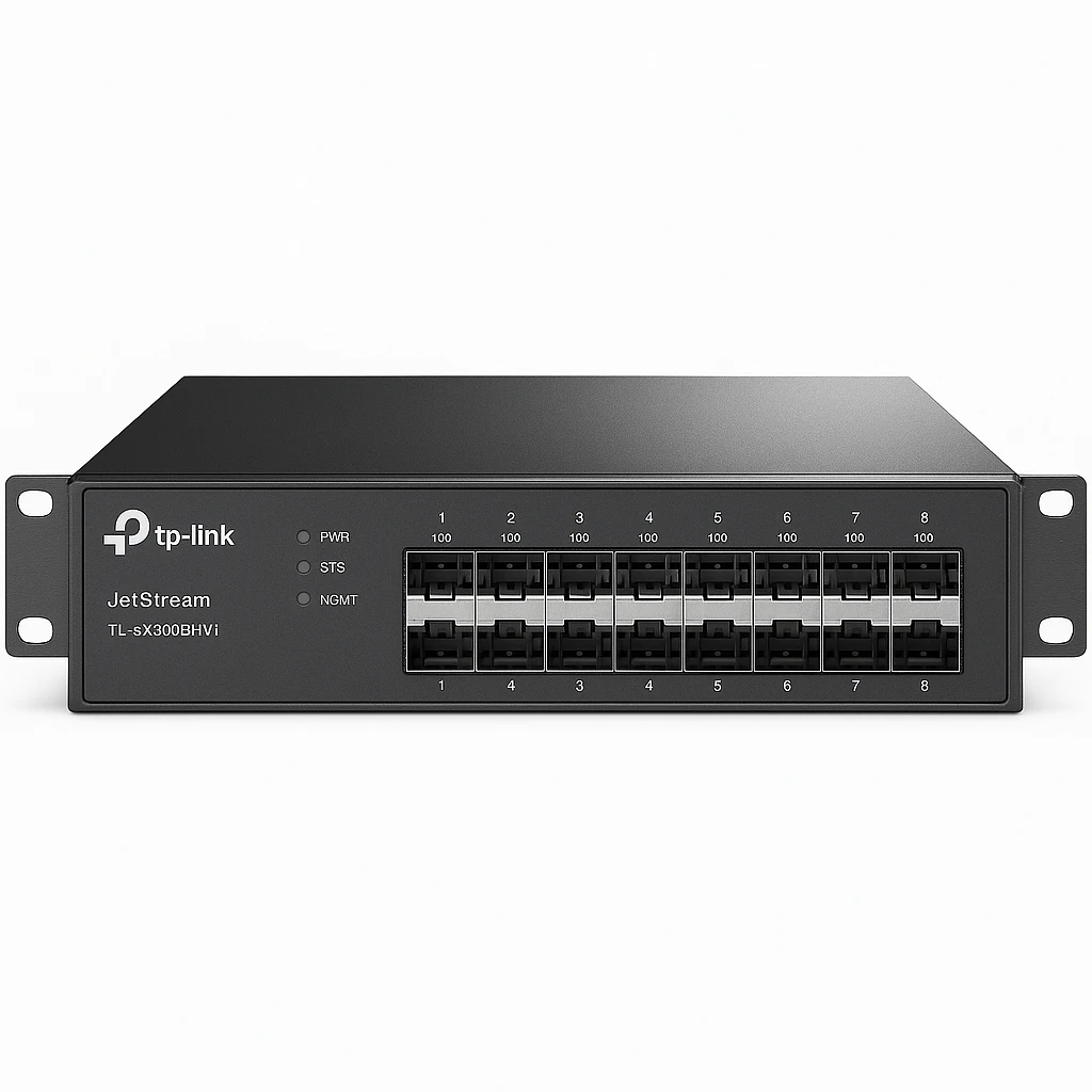 TP-Link JetStream TL-SX3008F V1 - Conmutador - L2 + - Gestionado - montaje en rack