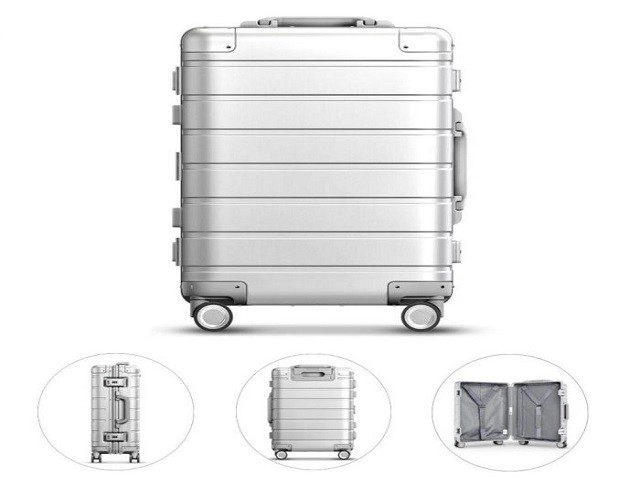 Xiaomi - Carry-on Luggage - Metal - 20in - Silver