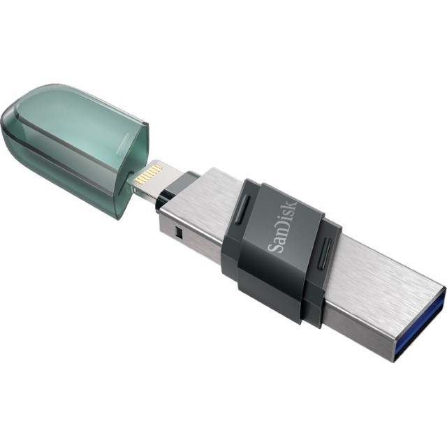 SanDisk iXpand - Unidad flash USB - 128 GB - USB 3.1 Gen 1 / Lightning