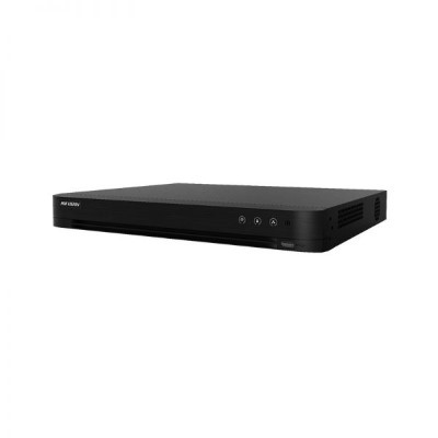 Hikvision Turbo HD DVRs with AcuSense IDS-7216HQHI-M2/S - Unidad independiente de DVR - 16 canales - en red - 1U - montaje en bastidor