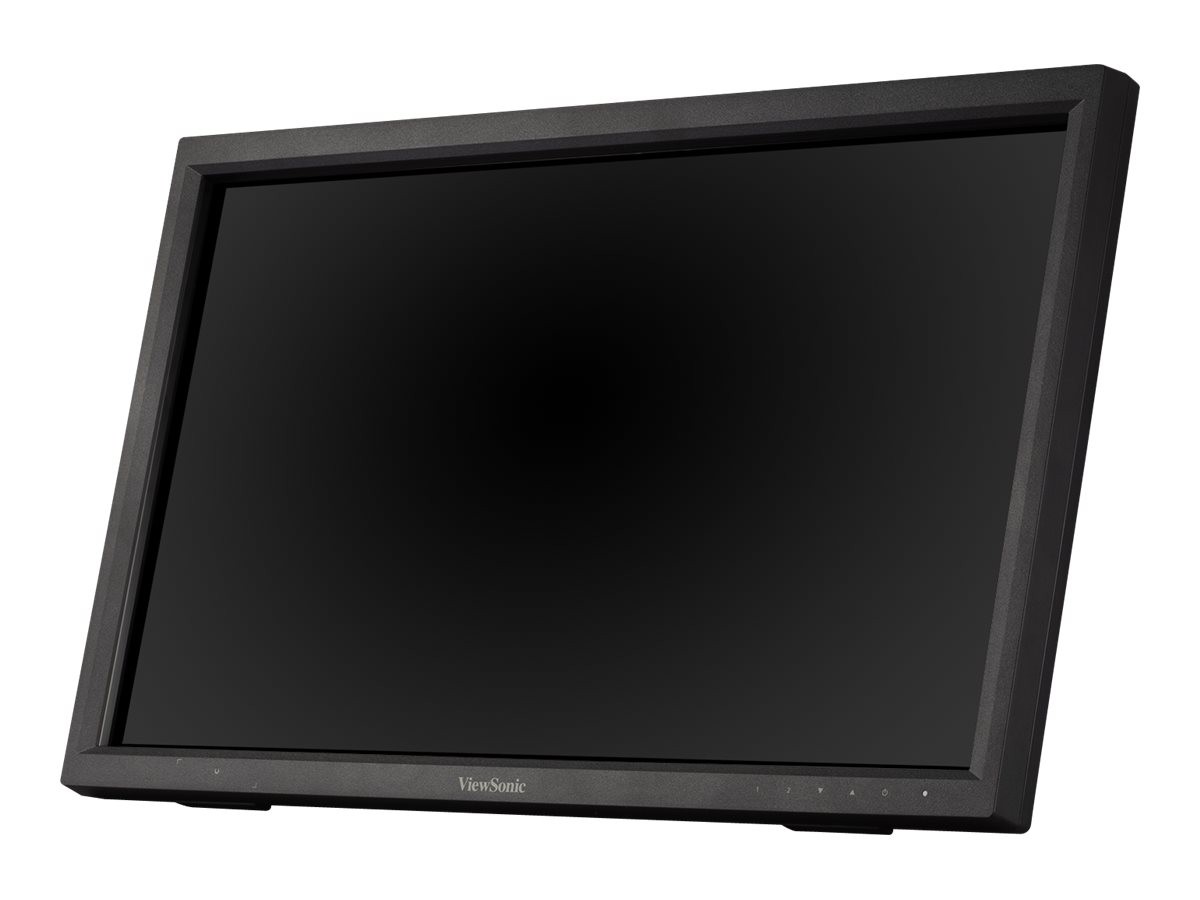 ViewSonic TD2223 - Monitor LED - 22" (21.5" visible) - pantalla táctil - 1920 x 1080 Full HD (1080p) @ 75 Hz - TN - 250 cd/m² - 1000:1 - HDR10 - 5 ms - HDMI, DVI-D, VGA - altavoces