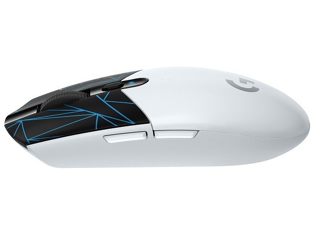 Logitech G G305 - Ratón - óptico - 6 botones - inalámbrico - 2.4 GHz - receptor inalámbrico USB - blanco