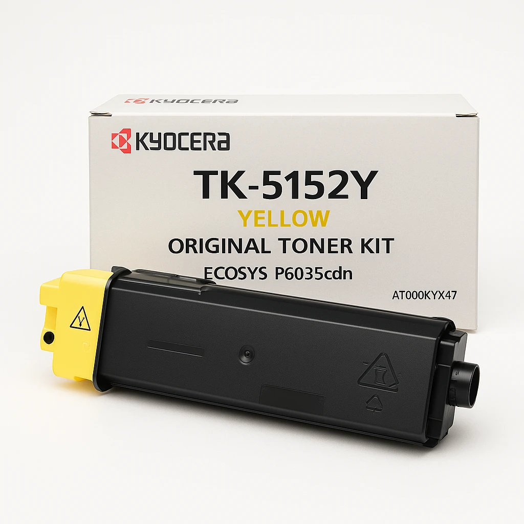 Kyocera TK 5152Y - Amarillo - original - cartucho de tóner - para ECOSYS P6035cdn, P6035cdn/KL3