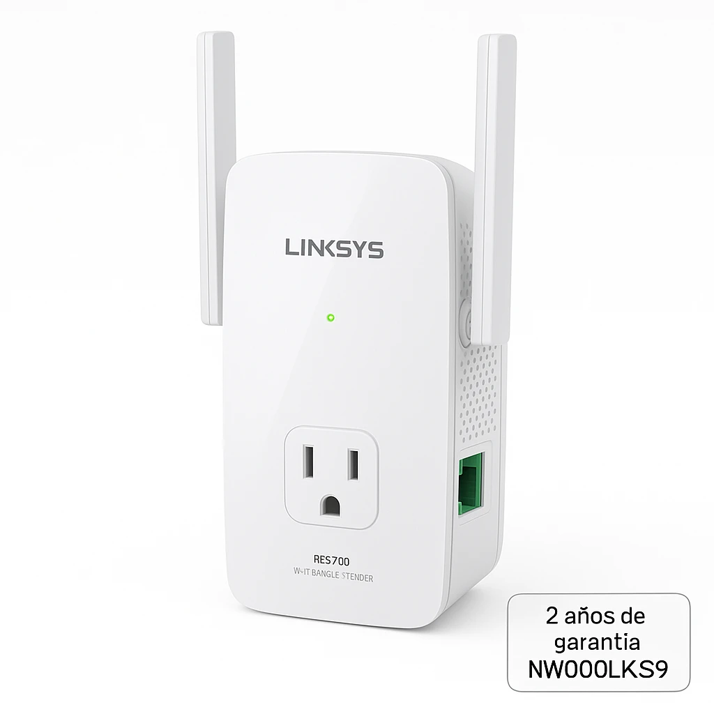 Linksys RE6700 - Wi-Fi range extender - 802.11a/b/g/n/ac - Banda doble - 2 años de garantía 