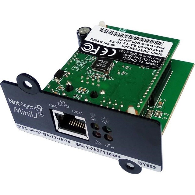 APC - Adaptador de administración remota - para Easy UPS 3S E3SUPS10KHB, E3SUPS10KHB1, E3SUPS30KHB, E3SUPS40KHB2