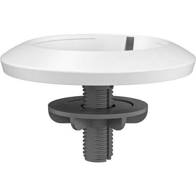 Logitech Rally Table and Ceiling Mount for Rally Mic Pod - Abrazadera - para micrófono - blanco - se puede instalar en el techo - para Rally Bar, Bar Mini, Mic Pod, Plus; Room Solution Large