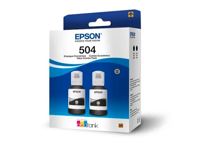 Epson - T504120-2 - Ink tank - Black - Pack L4160 L6161 L6