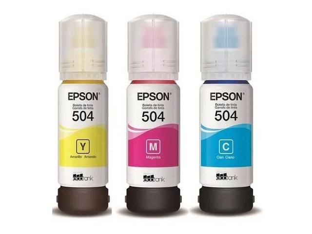 Epson - T504520-3 - Ink tank - Color - Pack L4160 L6160 L6
