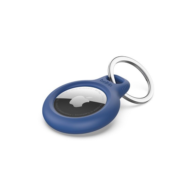 Belkin - Soporte de seguridad para etiqueta Bluetooth antiperdida - azul - para Apple AirTag