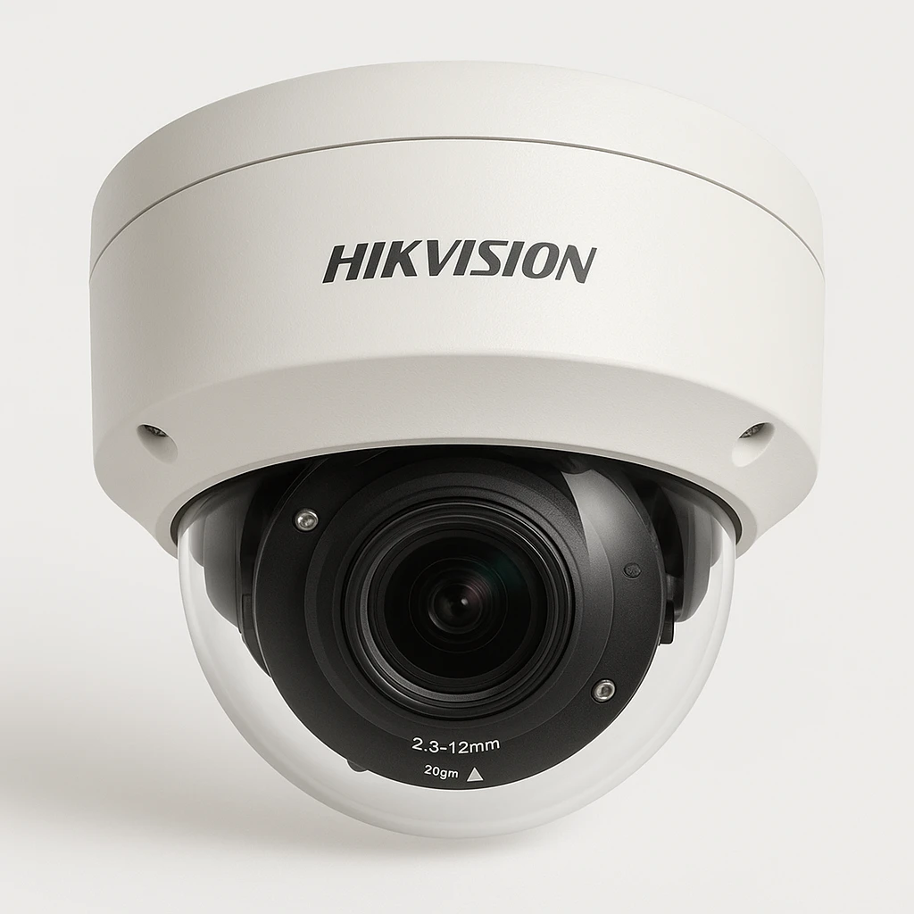 Hikvision - Surveillance camera - Fixed dome - 2.8-12mm