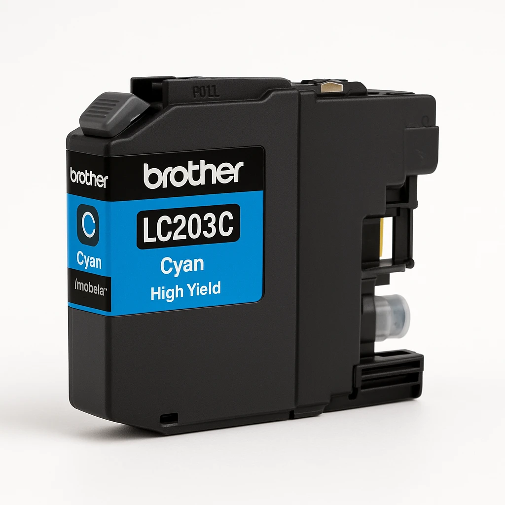 Brother LC203C - Alto rendimiento - cián - original - cartucho de tinta - para Brother MFC-J460, J4620, J485, J5620, J5720, J880, J885; Business Smart MFC-J4320, J4420