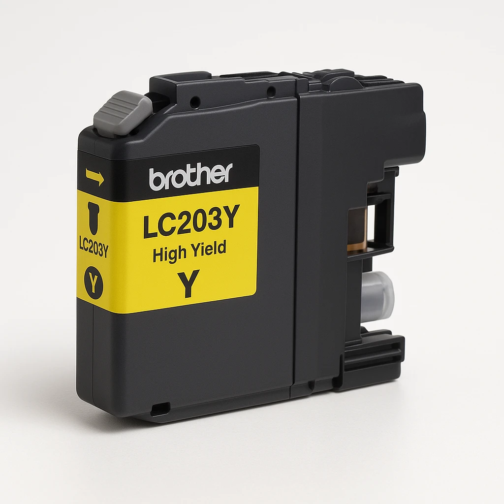 Brother LC203Y - Alto rendimiento - amarillo - original - cartucho de tinta - para Brother MFC-J460, J4620, J485, J5620, J5720, J880, J885; Business Smart MFC-J4320, J4420