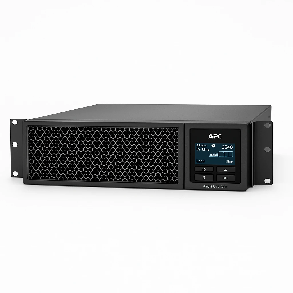 APC Smart-UPS SRT 1000VA - UPS (montaje en rack / externo) - CA 230 V - 1000 vatios - 1000 VA - RS-232, USB - conectores de salida: 6 - PFC - negro