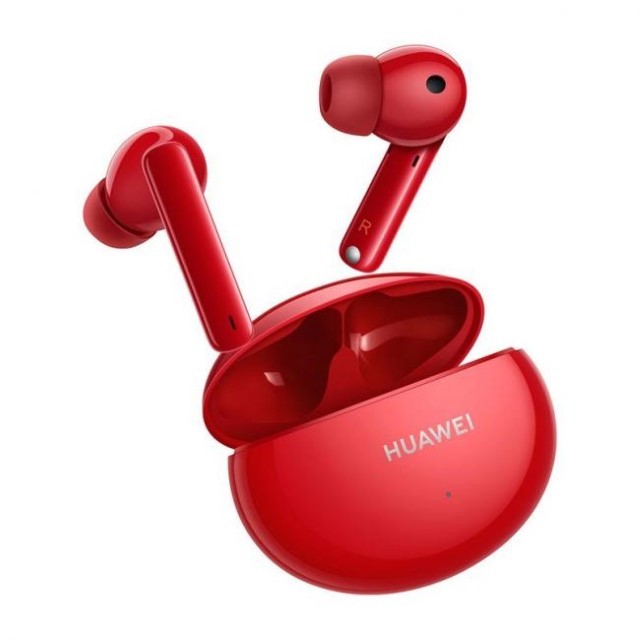 Huawei FreeBuds - Earphones - Wireless - Rojo