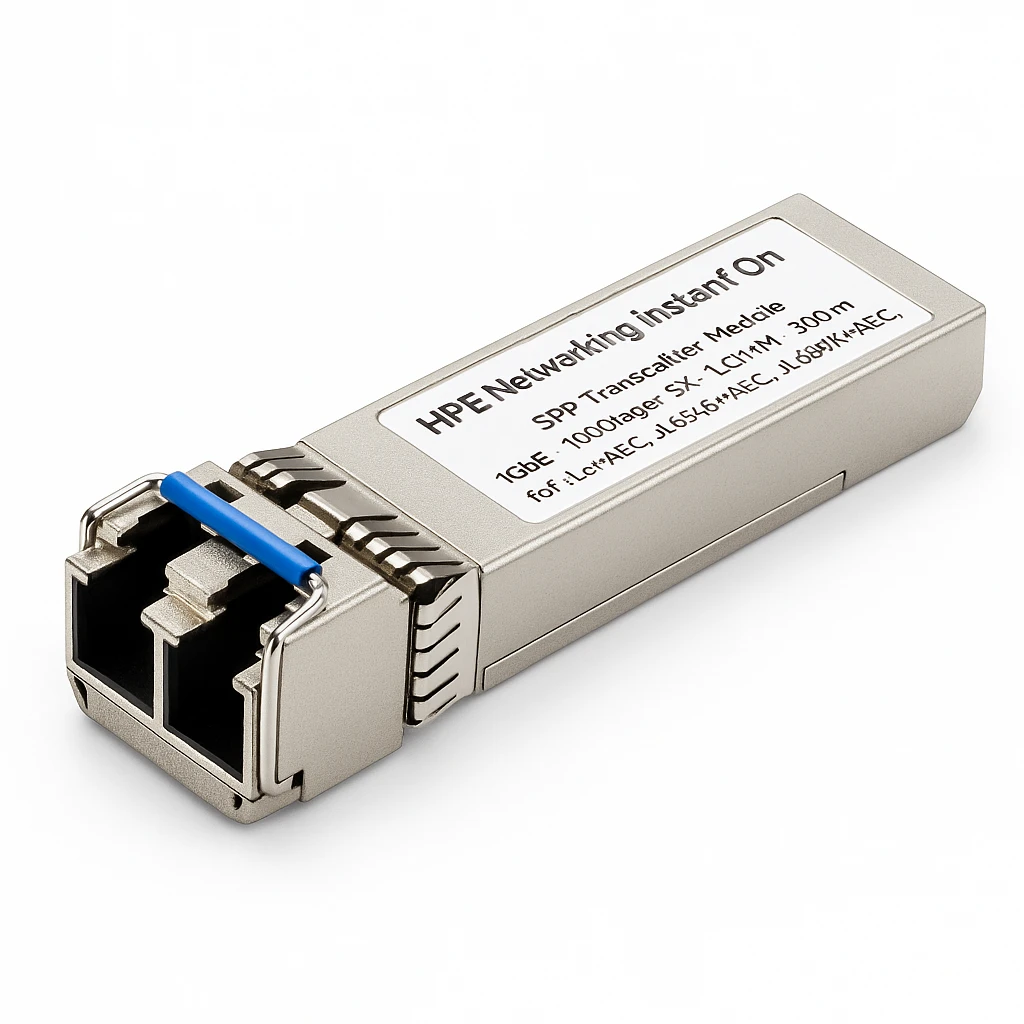HPE Networking Instant On - Módulo de transceptor SFP (mini-GBIC) - 1GbE - 1000Base-SX - LC de modos múltiples - hasta 500 m - para P/N: JL681A#ACC, JL684B#ACC, JL686B#ACC, JL809A#ACC, JL812A