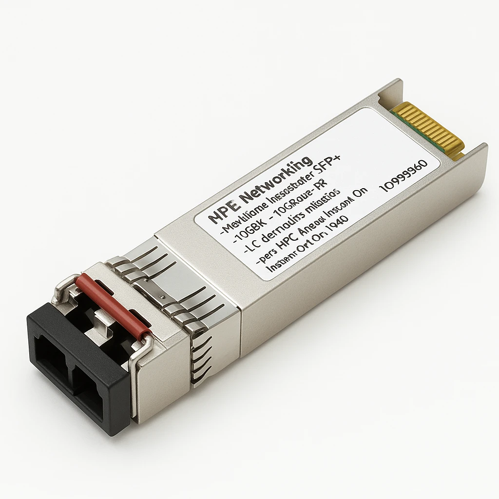 HPE Networking Instant On - Módulo de transceptor SFP+ - 10GbE - 10GBase-SR - LC de modos múltiples - hasta 300 m - para HPE Aruba Instant On Instant On 1930, 1960