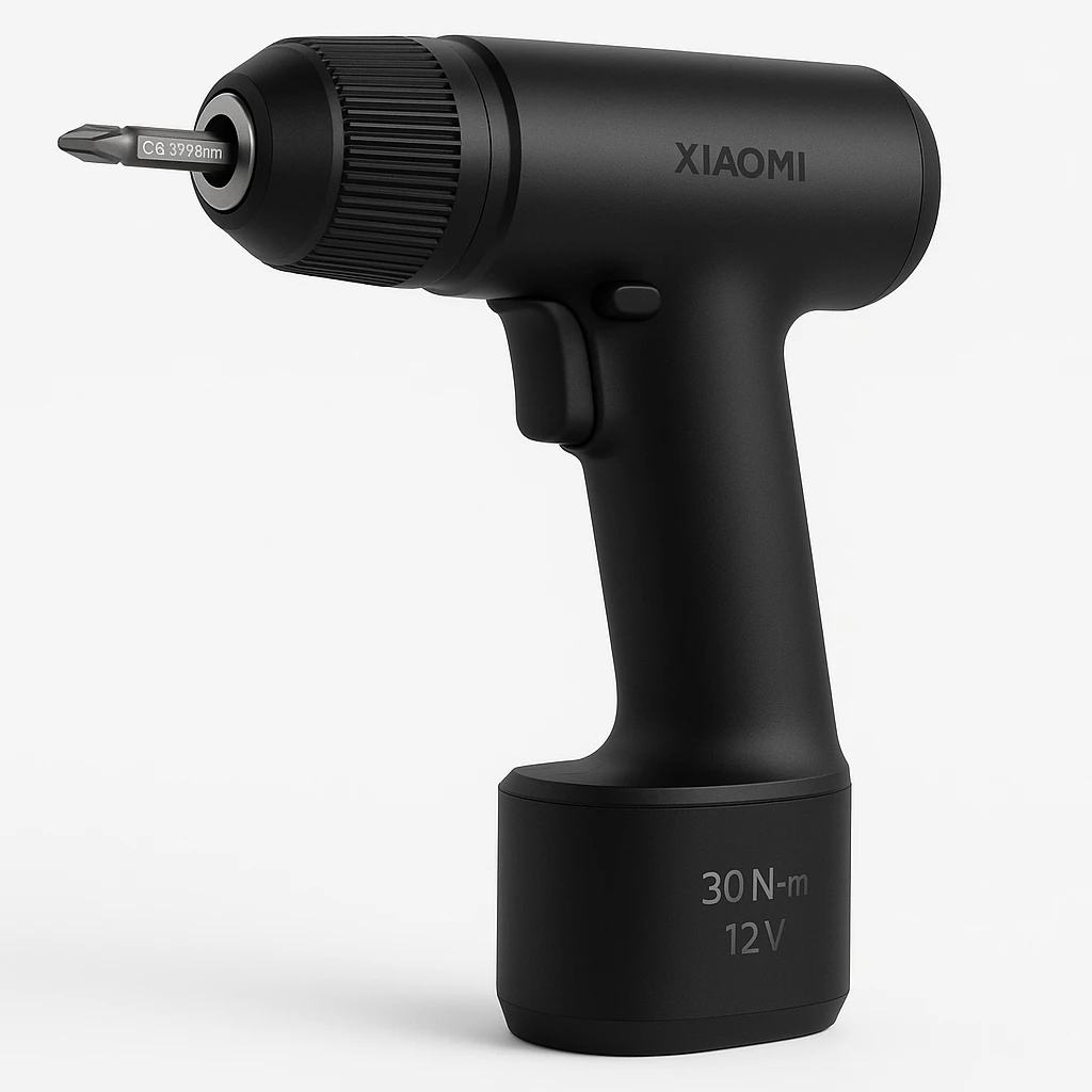 Xiaomi - Taladradora - inalámbrico - C6.3x25 mm - 30 N·m - 12 V