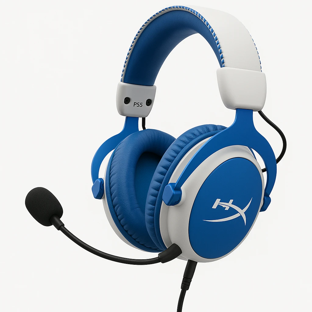 HyperX - Headset - Cloud Blue PS5