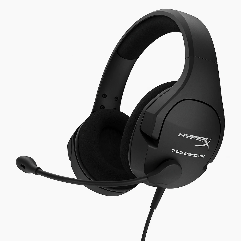 HyperX Cloud Stinger Core - Gaming - Auricular - tamaño completo - 2,4 GHz - inalámbrico - negro - para Victus by HP Laptop 15, 16; Laptop 14, 15, 17; Pavilion x360 Laptop; Pro 290 G9