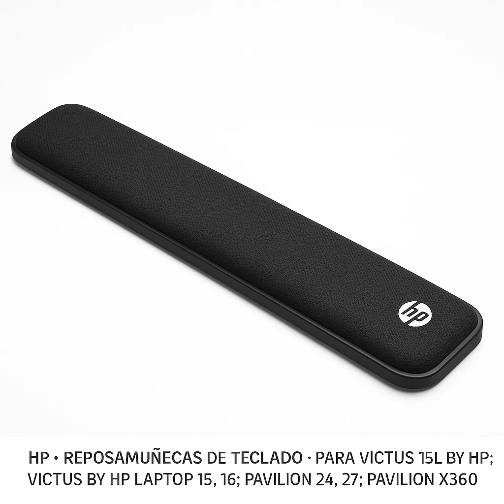 HP - Reposamuñecas de teclado - para Victus 15L by HP; Victus by HP Laptop 15, 16; Pavilion 24, 27; Pavilion x360 Laptop