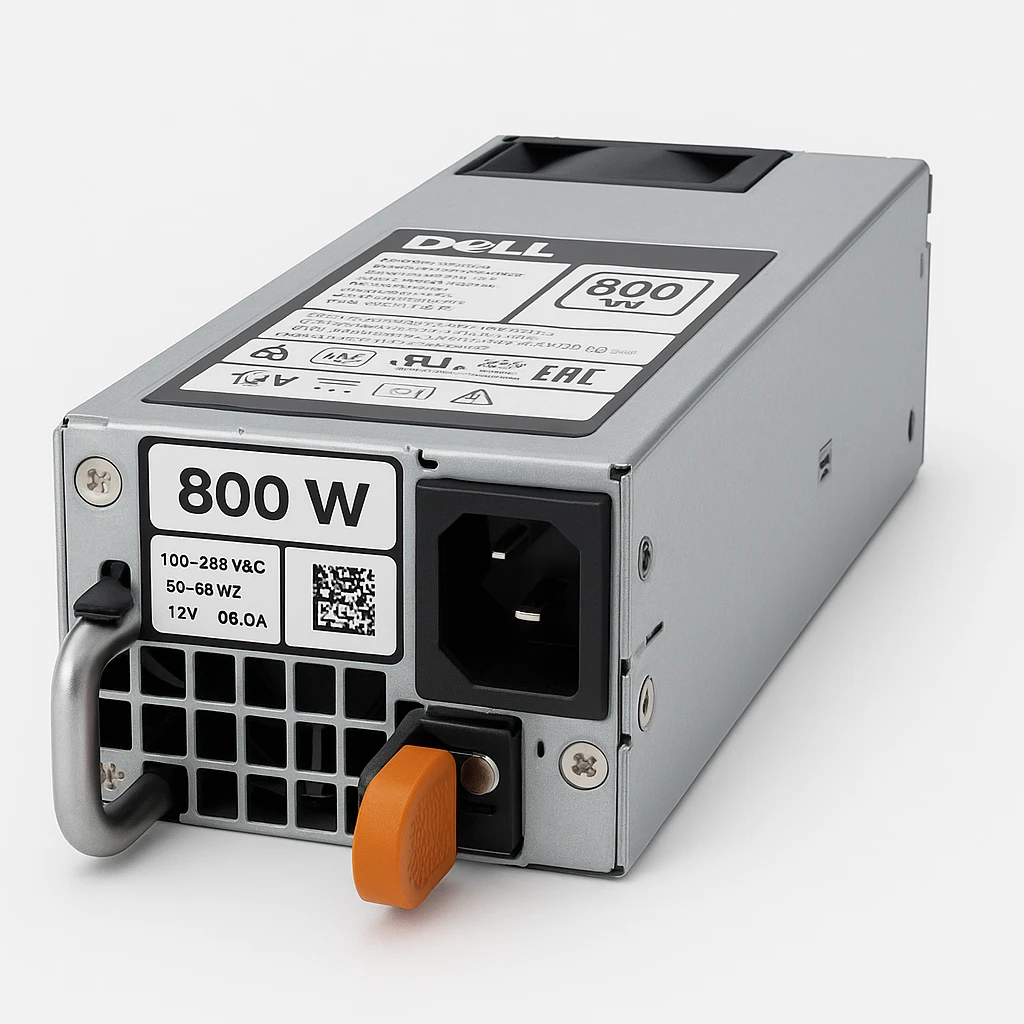 Dell Single (1+0) - Kit del cliente - fuente de alimentación - conectable en caliente (módulo de inserción) - 800 vatios