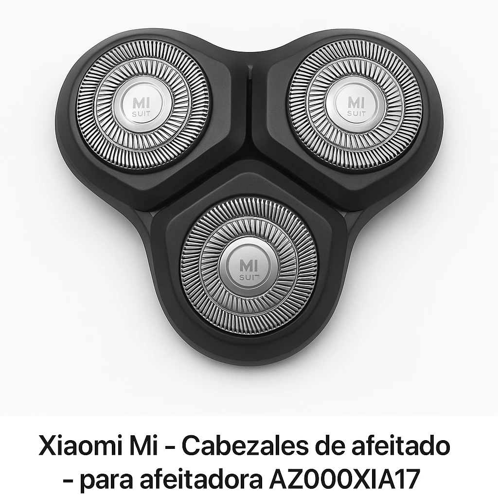 Xiaomi Mi - Cabezales de afeitado - para afeitadora