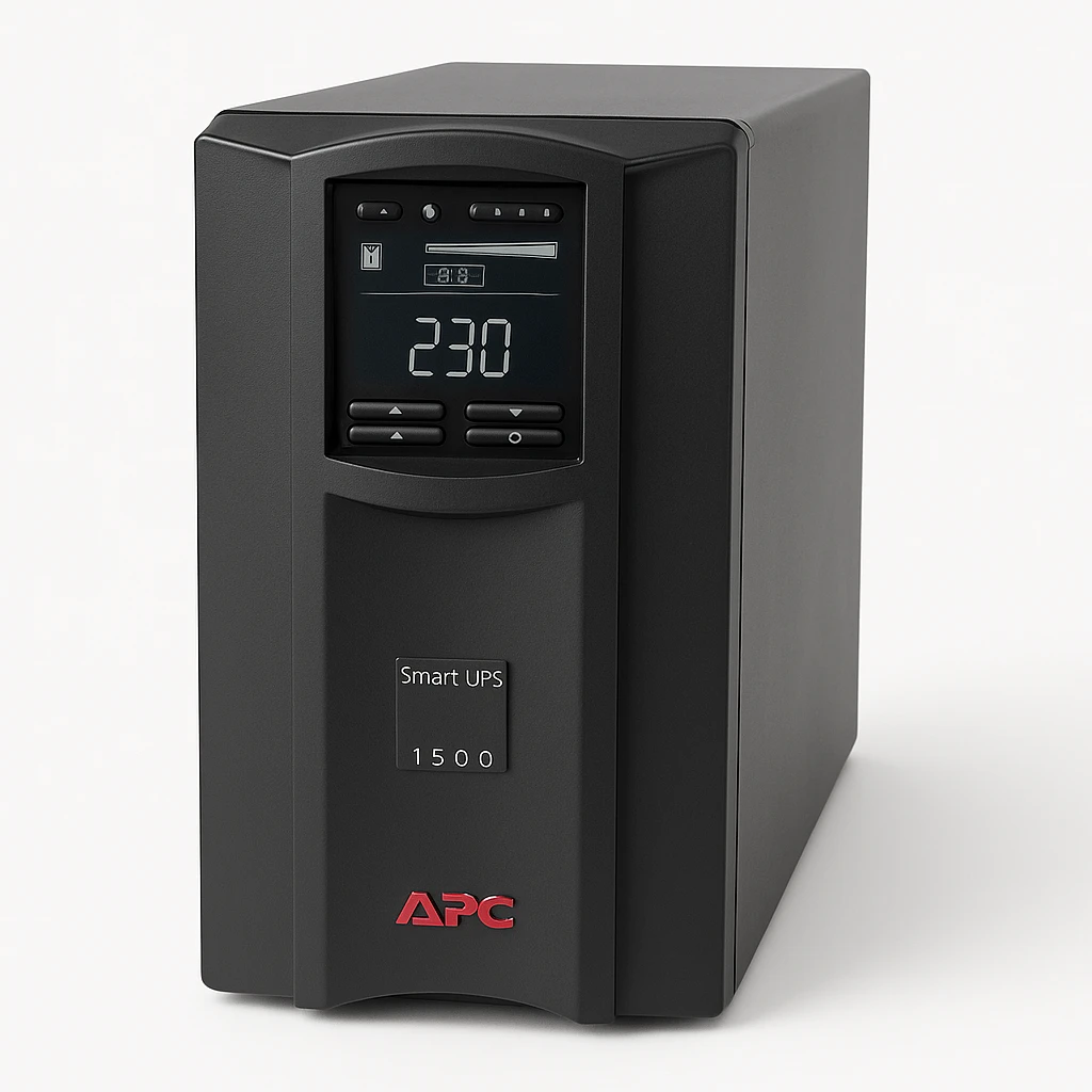 APC Smart-UPS 1500 LCD - UPS - CA 230 V - 1 kW - 1500 VA - RS-232, USB - conectores de salida: 10 - negro