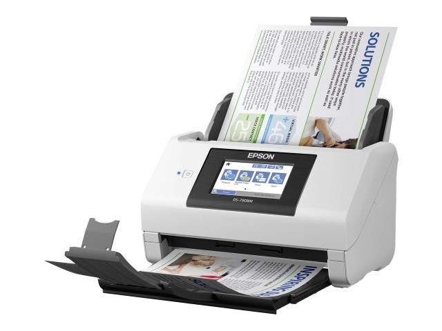 Epson DS-790WN - Escáner de documentos - Sensor de imagen de contacto (CIS) - a dos caras - 215.9 x 6096 mm - 600 ppp x 600 ppp - hasta 45 ppm (mono) / hasta 45 ppm (color) - Alimentador auto