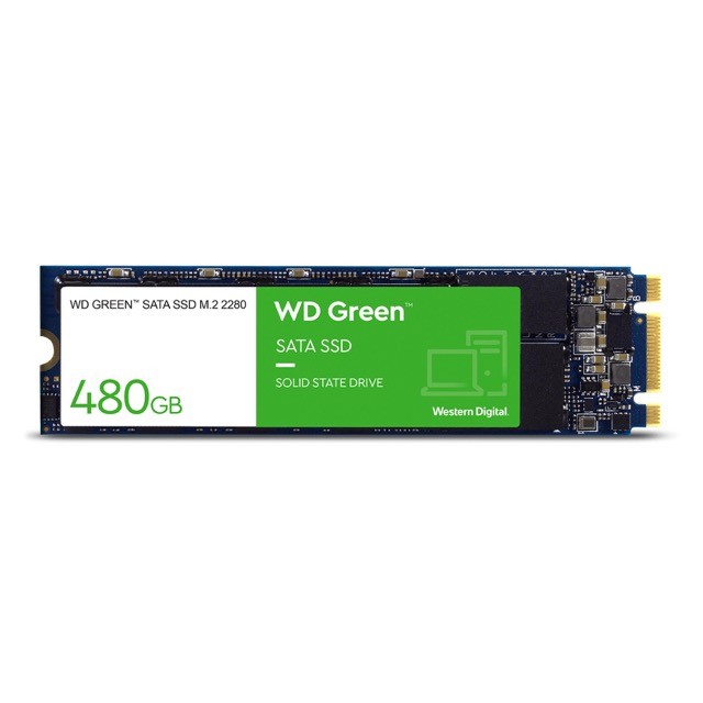WD Green WDS480G3G0B - SSD - 480 GB - interno - M.2 2280 - SATA 6Gb/s