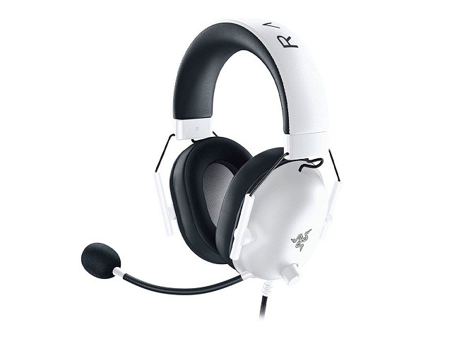 Razer BlackShark V2 X - Auricular - 7.1 canales - tamaño completo - cableado - conector de 3,5 mm - aislamiento de ruido - blanco - certificado Discord