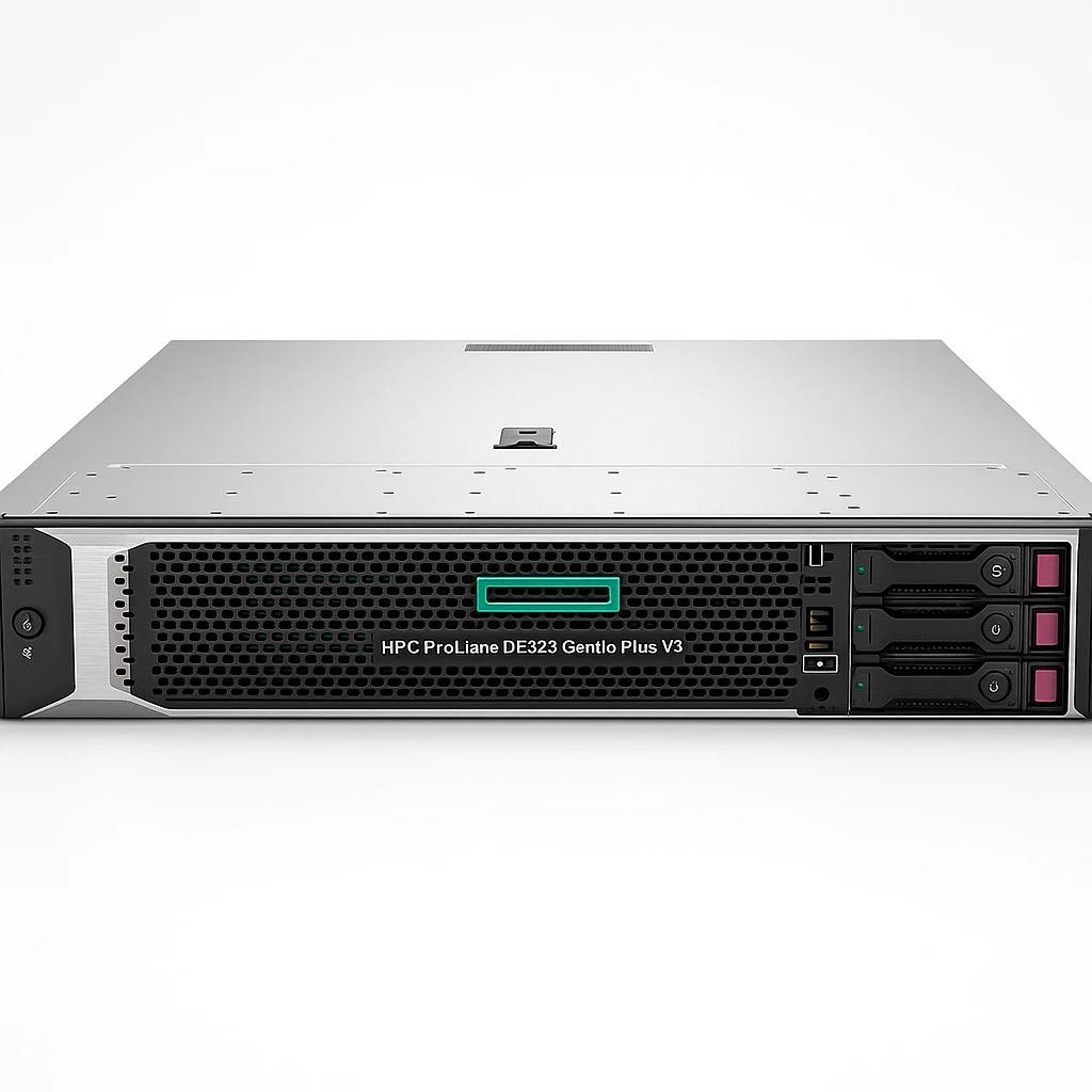 HPE ProLiant DL325 Gen10 Plus V2 - Servidor - se puede montar en bastidor 1U - 1 vía - 1 x EPYC 7313P / hasta 3.7 GHz - RAM 32 GB - SATA/SAS - hot-swap 2.5" bahía(s) - sin disco duro - Gigabi