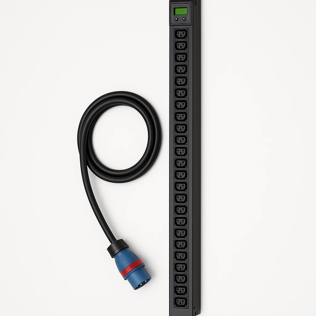 APC Metered Rack PDU ZeroU 2G - Unidad de distribución de alimentación (montaje en bastidor) - CA 200/208/230 V - input: IEC 60309 32A - conectores de salida: 42 (power IEC 60320 C13, IEC 603