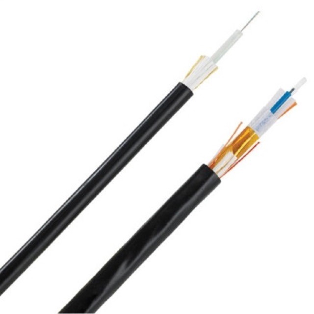 Panduit Opti-Core - Cable al por mayor - fibra óptica - 9/125 micrones - ITU G.652.D/OS2 - plenum, trenzado, interior/exterior - negro
