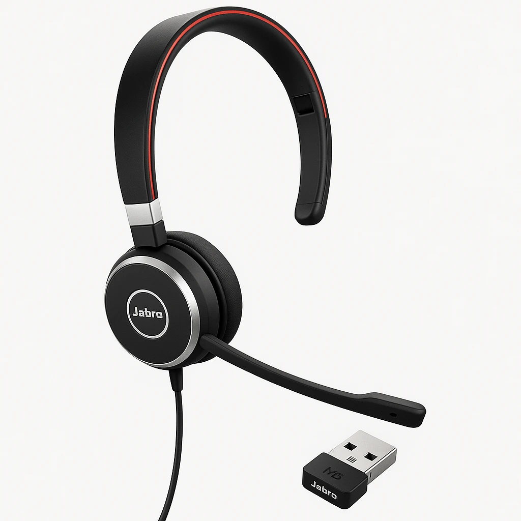 Jabra Evolve 65 SE MS Mono - Auricular - en oreja - Bluetooth - inalámbrico - USB - Certificado para Equipos de Microsoft - para Jabra Evolve; LINK 380a MS