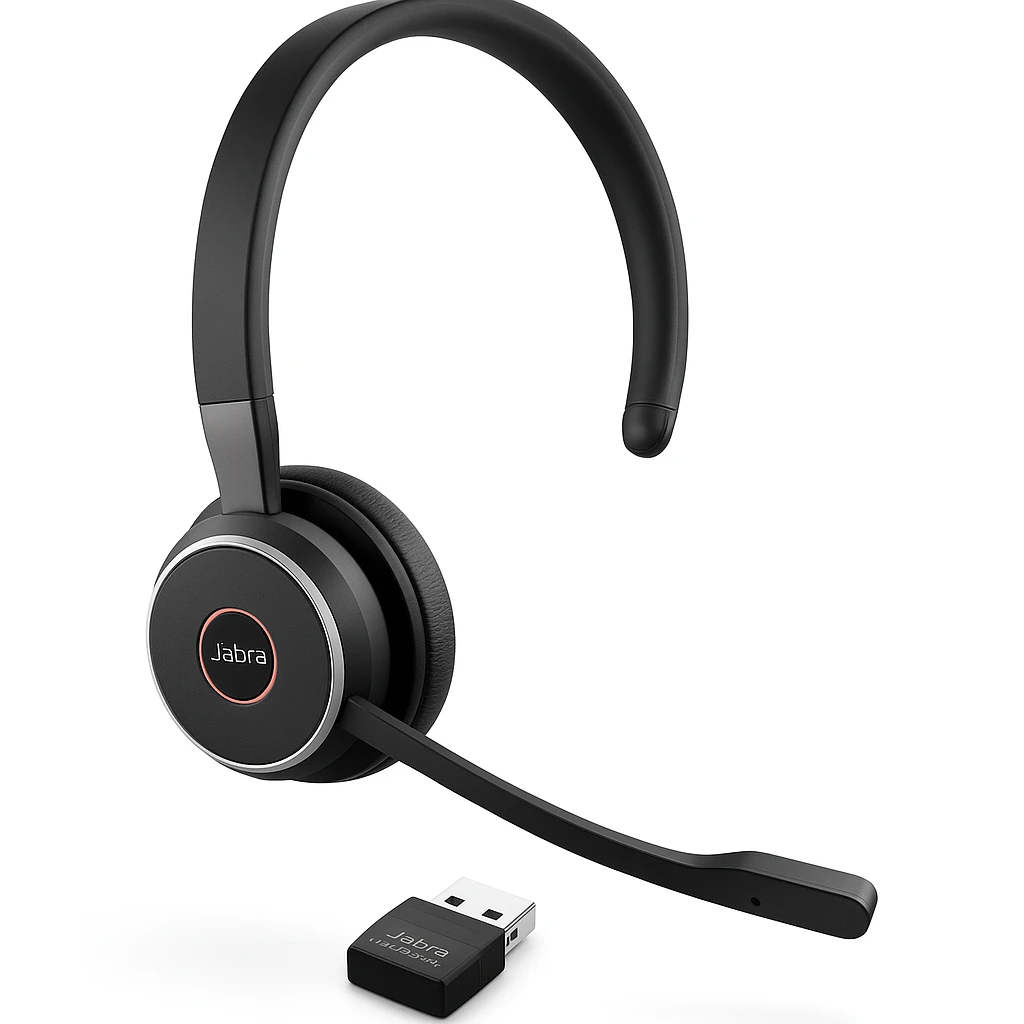 Jabra Evolve 65 SE UC Mono - Auricular - en oreja - Bluetooth - inalámbrico - USB - para Jabra Evolve; LINK 380a MS