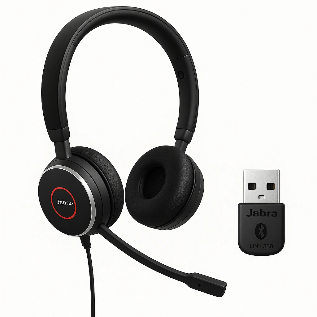 Jabra Evolve 65 SE UC Stereo - Auricular - en oreja - Bluetooth - inalámbrico - USB - optimizado para UC - para Jabra Evolve; LINK 380a MS