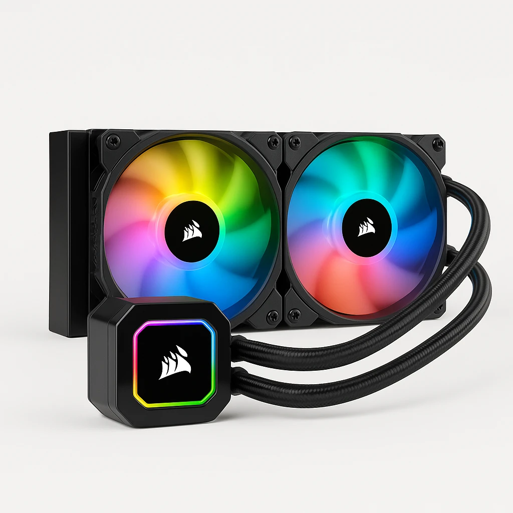 CORSAIR iCUE H100i Elite Capellix - Sistema de refrigeración líquida del procesador - (para: LGA1150, LGA1151, LGA1155, LGA1156, LGA1200, LGA2011, LGA2011-3, LGA2066, AM4, AM3, AM2+, sTR4, sT