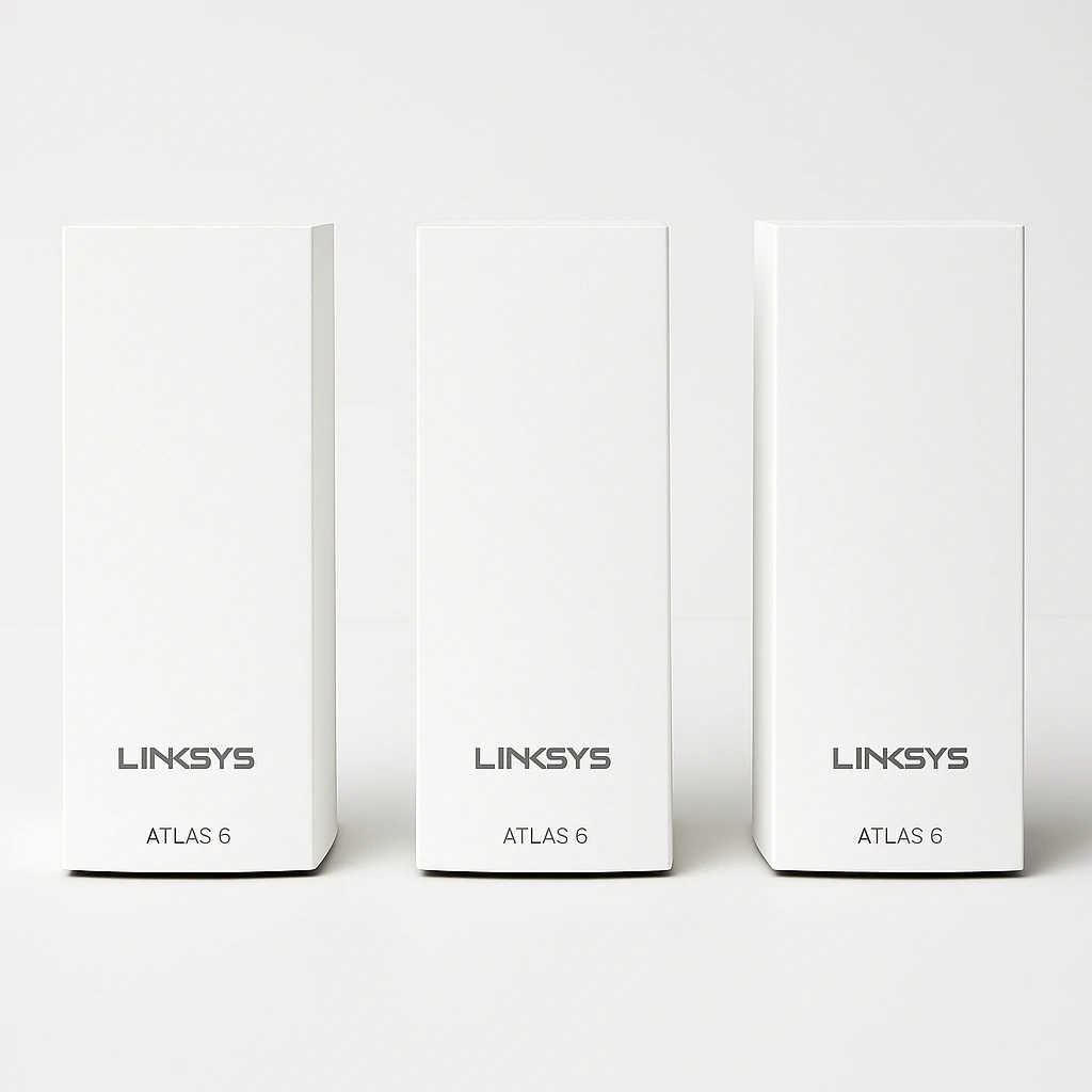 Linksys Atlas 6 - Sistema Wi-Fi - (3 enrutadores) - malla 1GbE