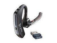Poly Voyager 5200 UC - Auricular - auriculares de oído - montaje encima de la oreja - Bluetooth - inalámbrico
